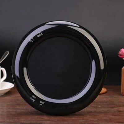 Circular coffee scale