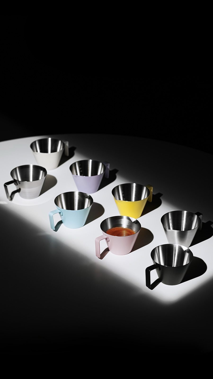 ⁦Mhw Stainless Steel Measuring Cup 100ml-off-white⁩ - الصورة ⁦4⁩