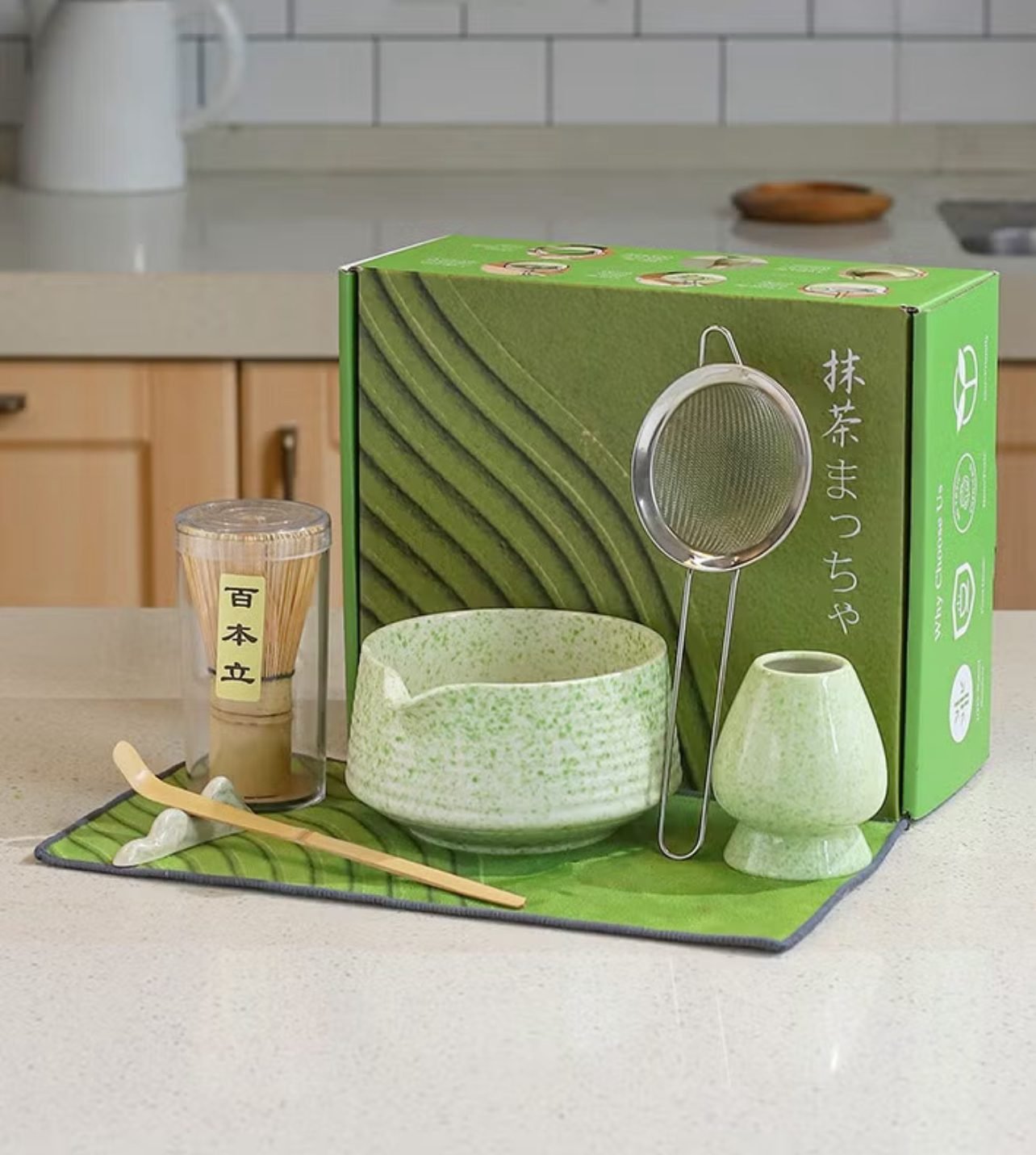 Matcha set 7 pcs - طقم ماتشا ٧ قطع