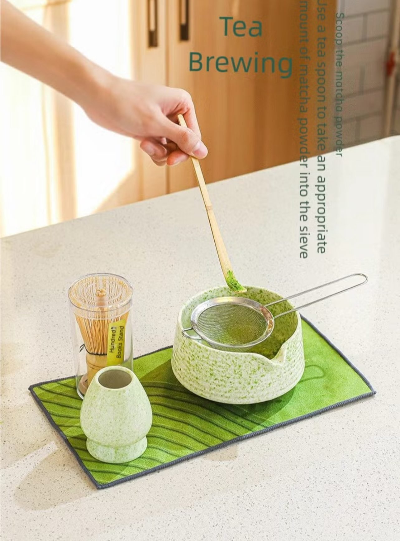 Matcha set 7 pcs - طقم ماتشا ٧ قطع - الصورة 3