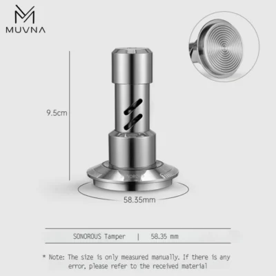 MUVNA Espresso 30 lbs pressure Spring V2 Tamper