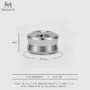 MUVNA Espresso Stainless Steel Gravity Adaptive Height Distributor