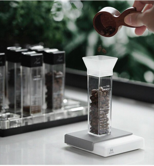 MUVNA Prosecco Mini Coffee Scale white