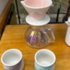 MUVNA V2 Hand Brewed Coffee Cone Filter Cup Pink