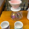 MUVNA V2 Hand Brewed Coffee Cone Filter Cup Pink