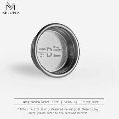 MUVNA Precision High Extraction Wing-Shadow Basket Filter 51 mm 14 g