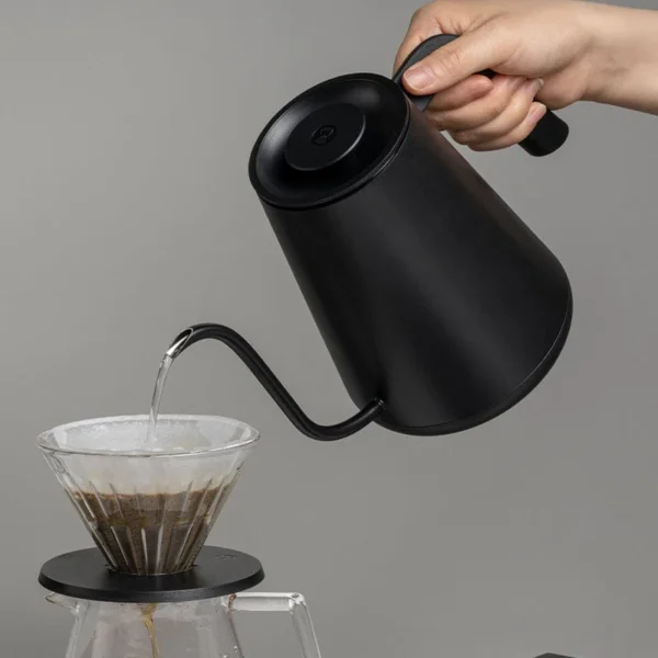 TIMEMORE 900ML SMART RIGHT HANDED KETTLE: BLACK - Image 4