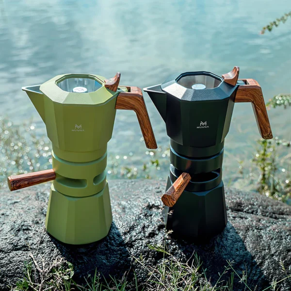 HIGH PRESSURE MUVNA Espresso Moka Pot - Image 3