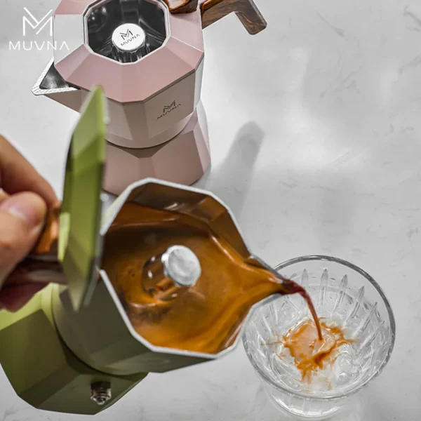 MUVNA Espresso Moka Pot 4 cups - Image 2