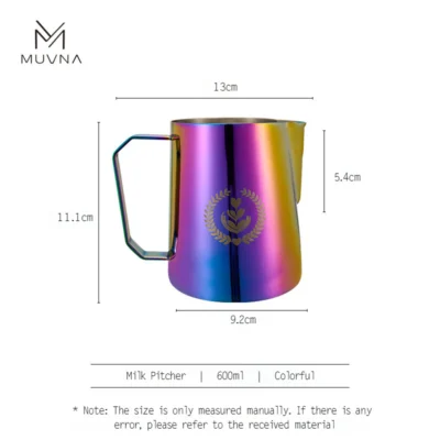 MUVNA Espresso Milk Frothing Pitcher
