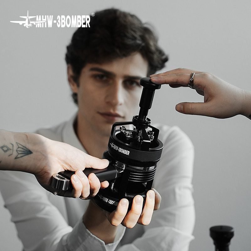 ⁦MHW‑3BOMBER Yu Series Cyclone Needle Distribution Tool Black-58.35mm⁩ - الصورة ⁦7⁩