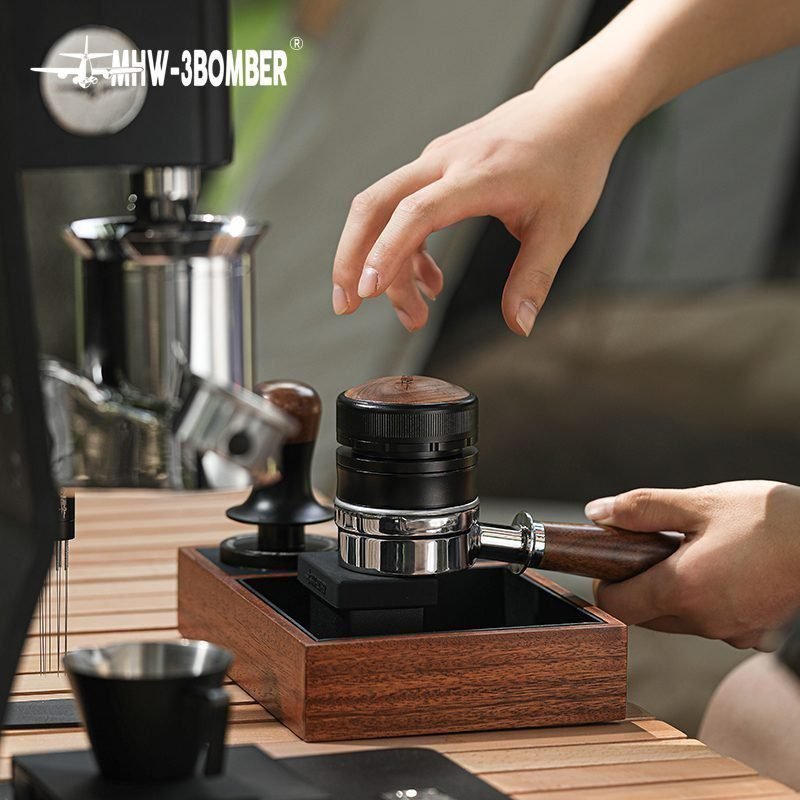 ⁦mhw Cyclone Gravity Coffee Distributor 58mm Universal⁩ - الصورة ⁦2⁩