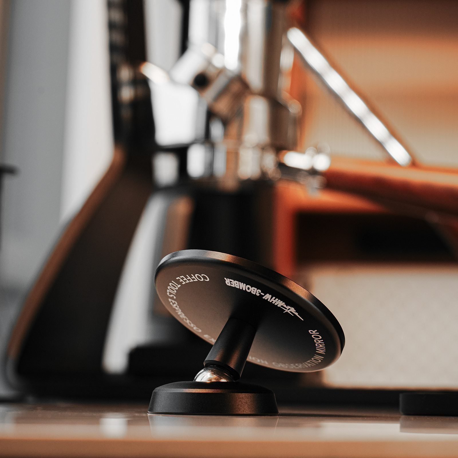 ⁦Mhw Coffee Extraction Observation M5503 Mirror Black⁩ - الصورة ⁦5⁩