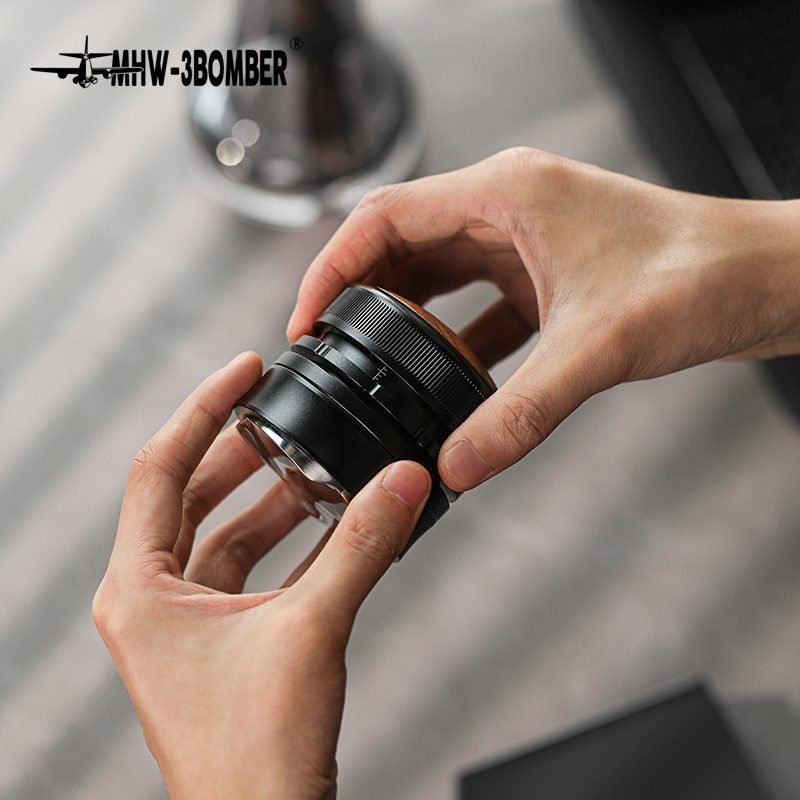 ⁦mhw Cyclone Gravity Coffee Distributor 58mm Universal⁩ - الصورة ⁦5⁩