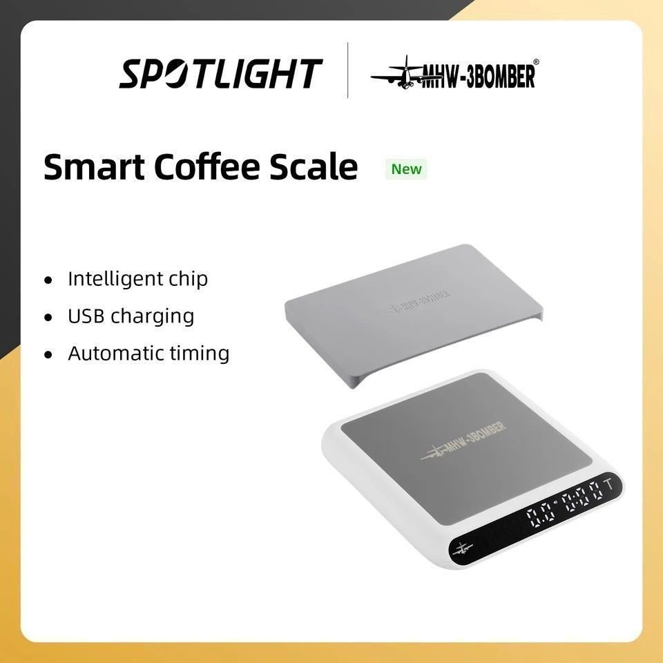 Mhw Formula Smart Coffee Scale white - الصورة 2