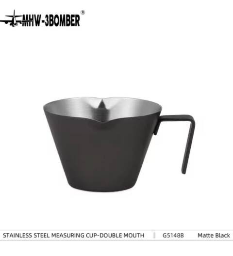 Mhw Stainless Steel Measuring Cup 100ml-matte black