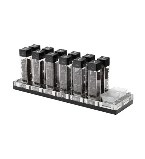 MUVNA Coffee Bean Cellars with Stand & Hopper 12 Tubes