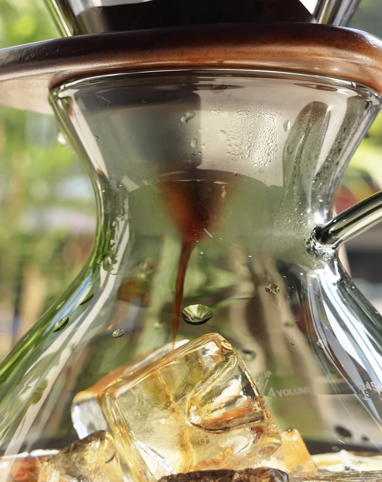 ⁦MUVNA Ink Black – 450ml Pour Over Coffee Maker⁩ - الصورة ⁦3⁩