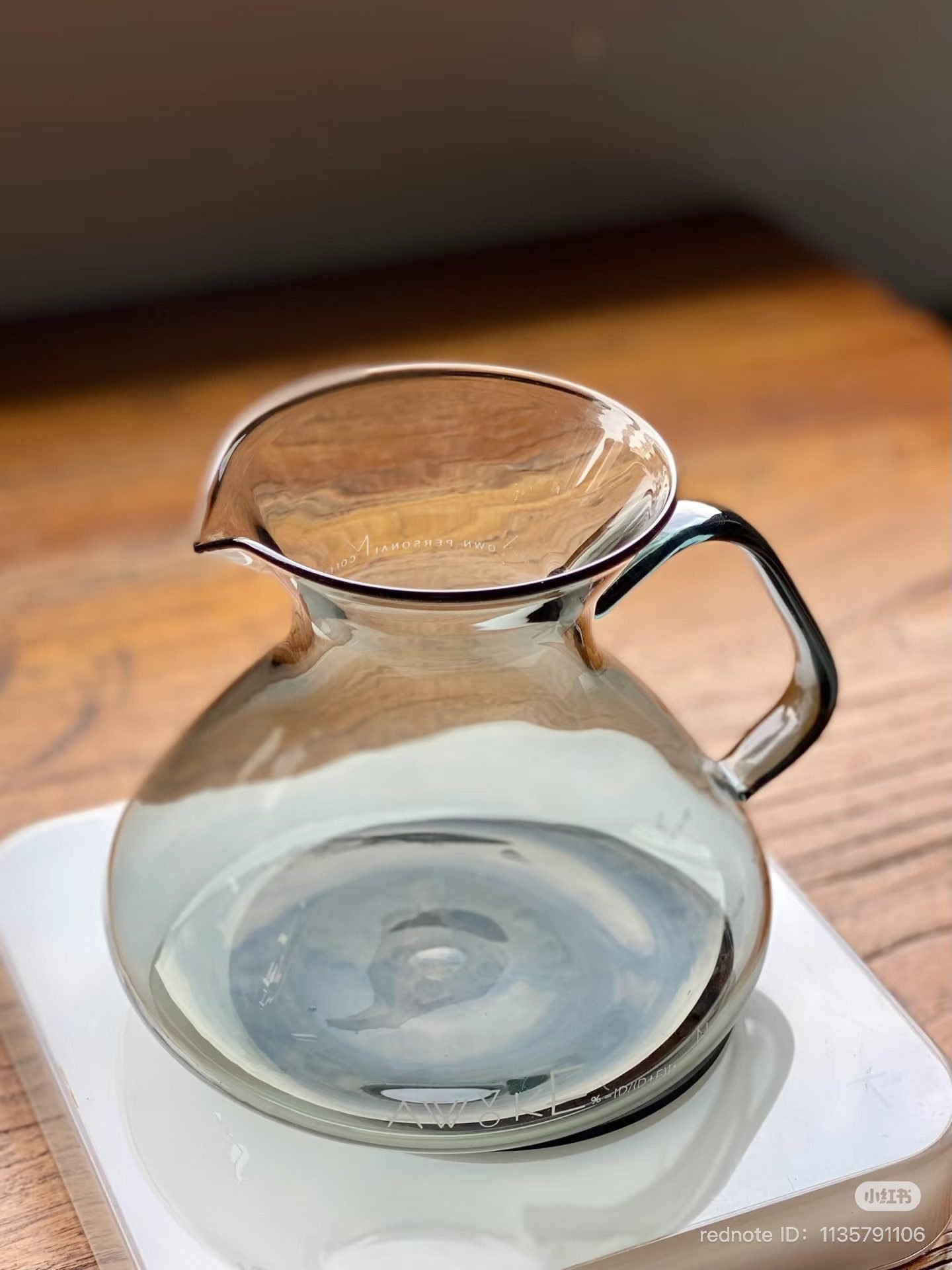 ⁦MUVNA Ink Black – 450ml Pour Over Coffee Maker⁩ - الصورة ⁦8⁩