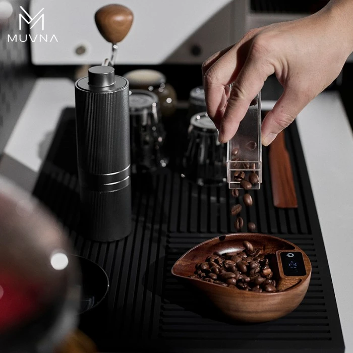 ⁦MUVNA Silicone Bar Mat Coffee Cup Draining Matt⁩ - الصورة ⁦2⁩