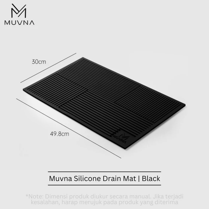 MUVNA Silicone Bar Mat Coffee Cup Draining Matt