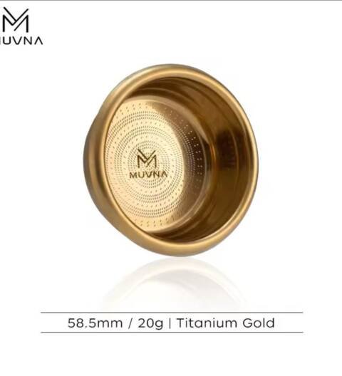 MUVNA - Moebius-Precision basket (58,5mm-20g) titanium gold