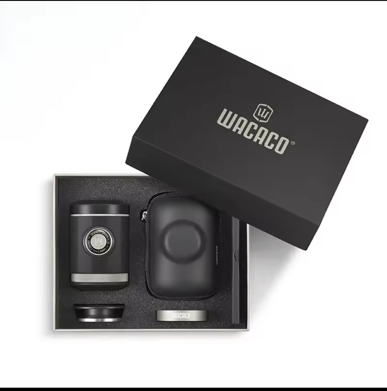 ⁦ماكينة وكاكو المحمولة لصنع الإسبريسو بيكوبريسو Wacaco Picopresso للقهوة المطحونة + شنطة حماية⁩ - الصورة ⁦3⁩