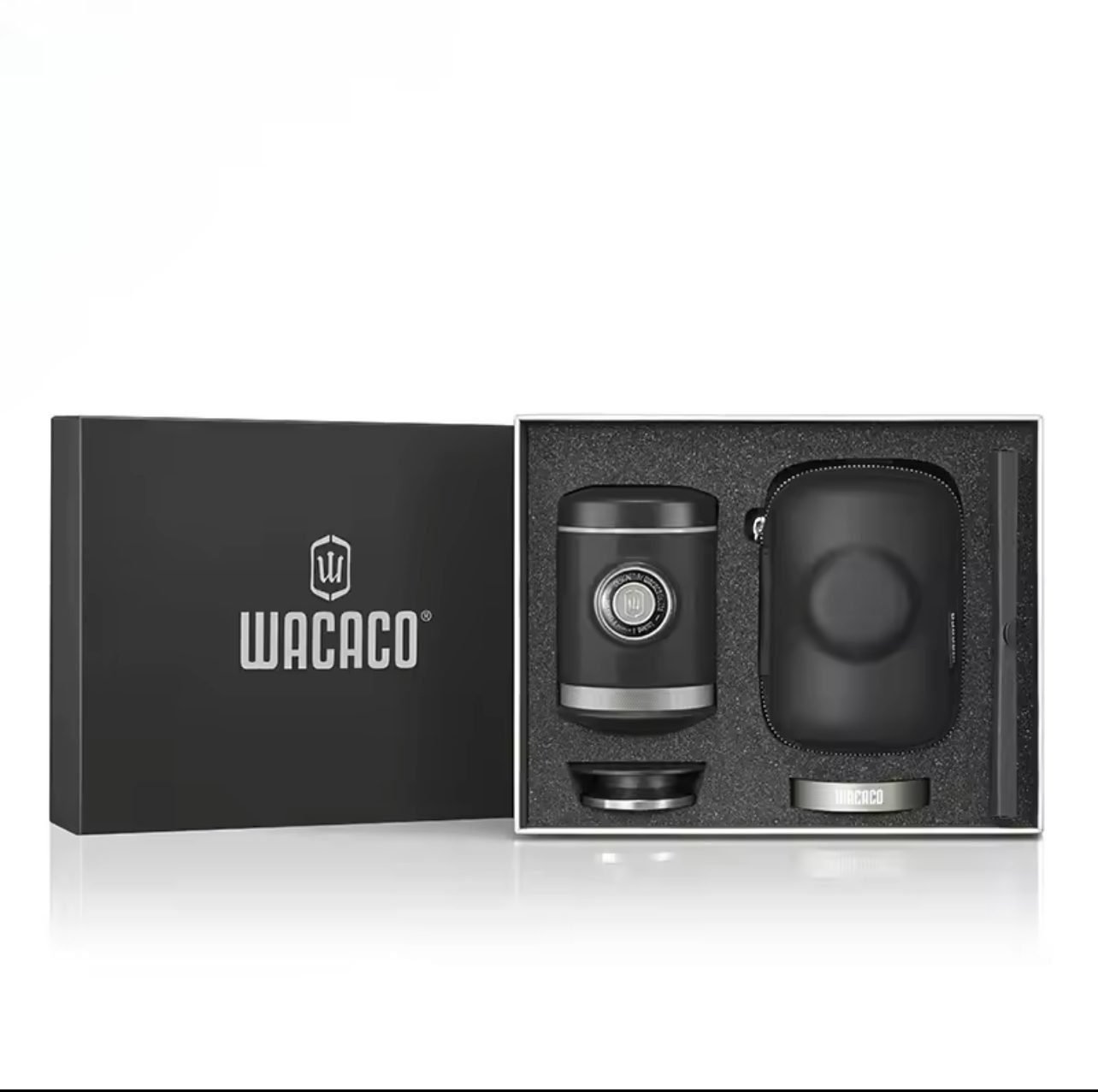 ⁦ماكينة وكاكو المحمولة لصنع الإسبريسو بيكوبريسو Wacaco Picopresso للقهوة المطحونة + شنطة حماية⁩ - الصورة ⁦4⁩