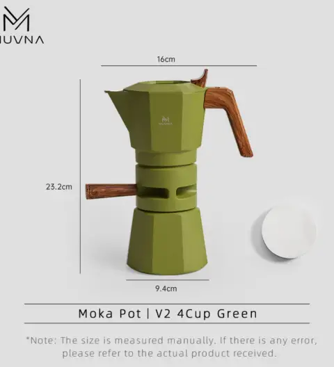 HIGH PRESSURE MUVNA Espresso Moka Pot