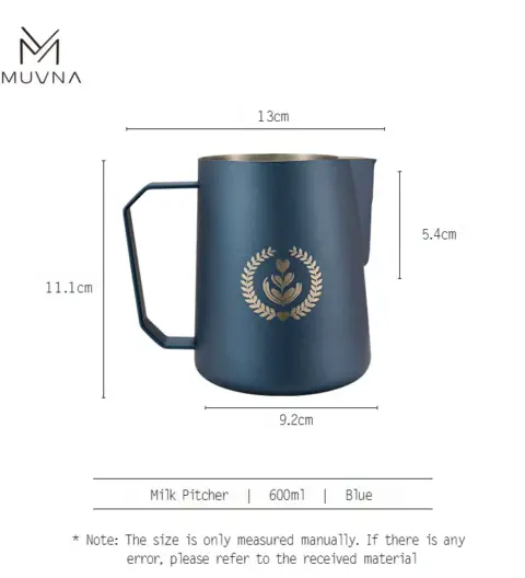 MUVNA Espresso Milk Frothing Pitcher