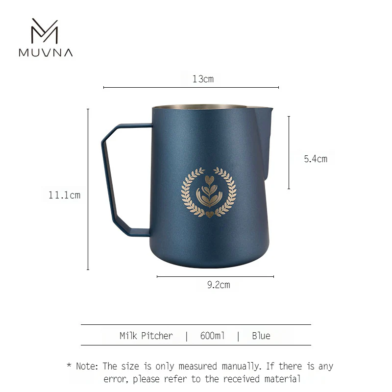 MUVNA Espresso Milk Frothing Pitcher