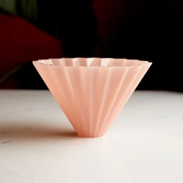 ⁦MATTE PINK قمع اوريقامي AIR مقاس 01⁩ - الصورة ⁦4⁩