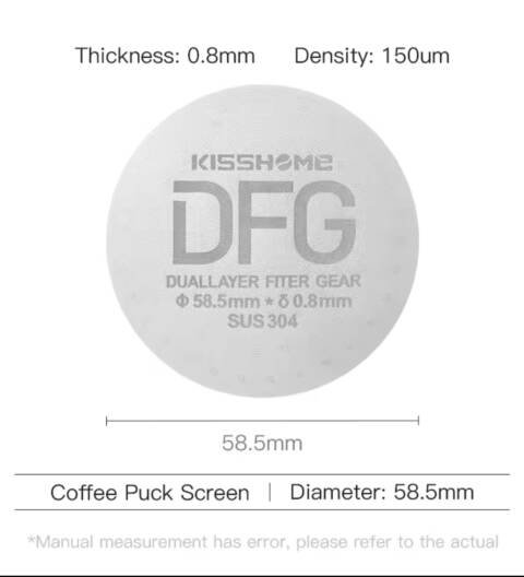 KissHome puck screen 58 mm