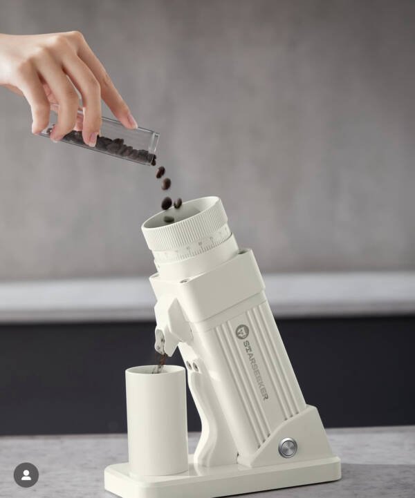 ⁦STARSEEKER E55 Coffee Grinder, Espresso Single Dose⁩ - الصورة ⁦4⁩