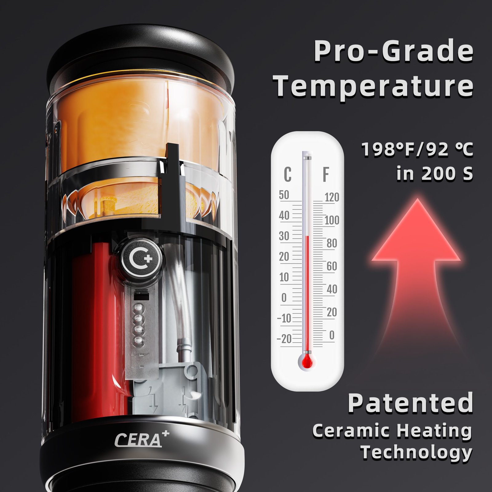 ⁦Cera+ Coffee Machine PCM03S⁩ - الصورة ⁦5⁩