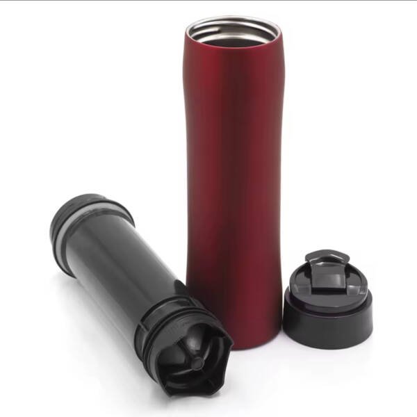 ⁦iCafilas  Stainless Steel French Press Coffee Maker⁩ - الصورة ⁦2⁩