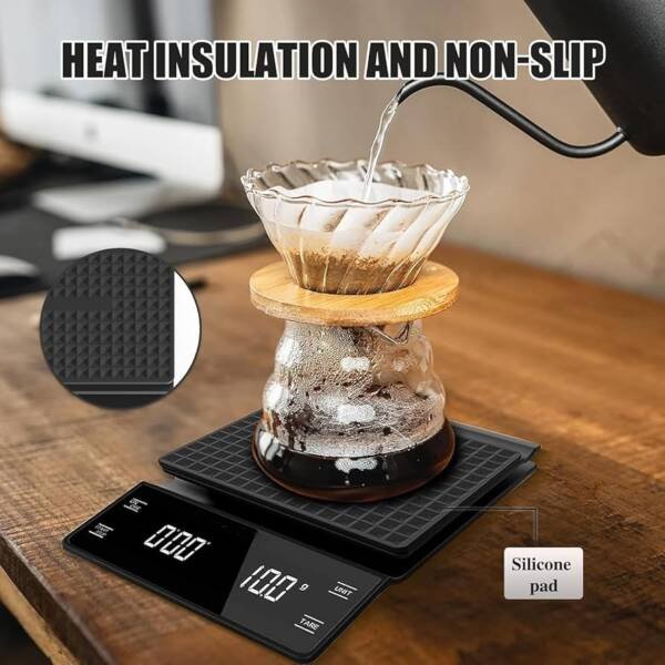 ⁦Coffee scale with charger⁩ - الصورة ⁦5⁩