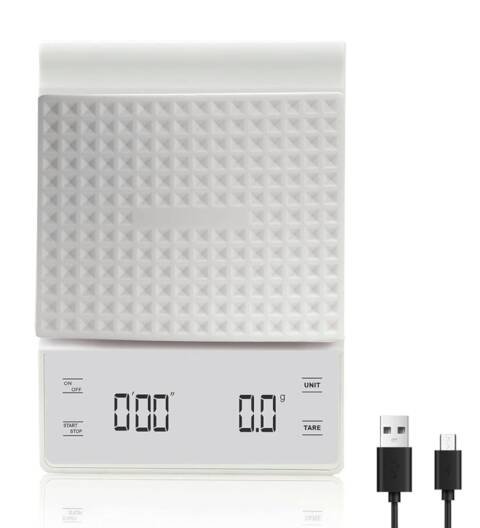Coffee scale with charger