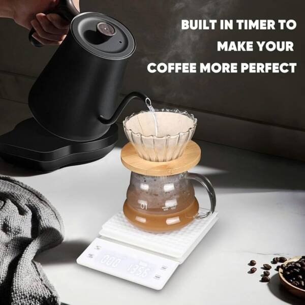 ⁦Coffee scale with charger⁩ - الصورة ⁦5⁩