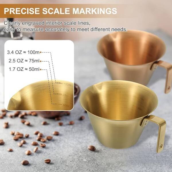 ⁦Stainless Steel Measuring Cup 100ml⁩ - الصورة ⁦5⁩