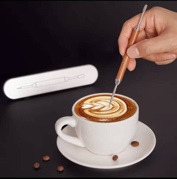⁦Latte art pen⁩ - الصورة ⁦3⁩