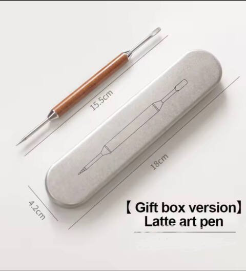 Latte art pen