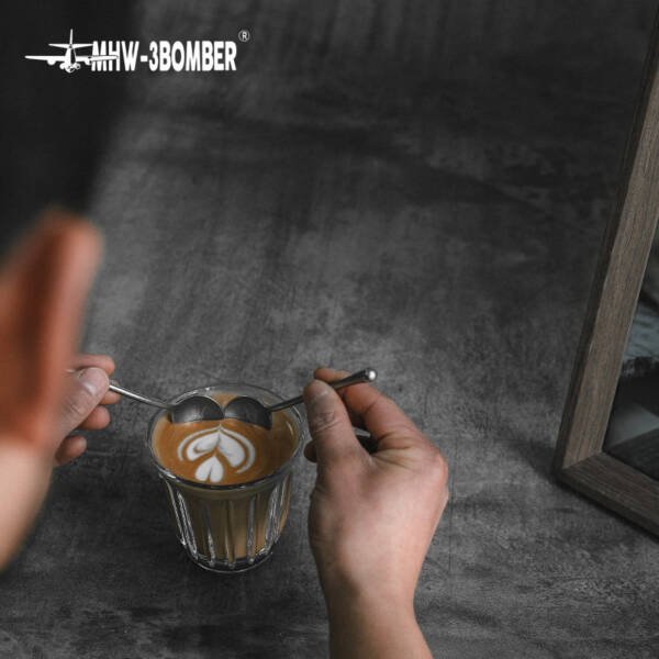 ⁦MHW-3BOMBER Coffee Spoon, stainless steel coffee spoon⁩ - الصورة ⁦2⁩