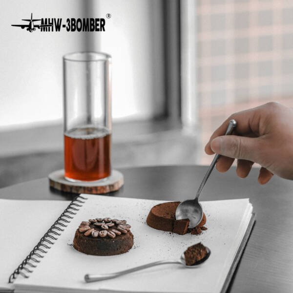 ⁦MHW-3BOMBER Coffee Spoon, stainless steel coffee spoon⁩ - الصورة ⁦6⁩