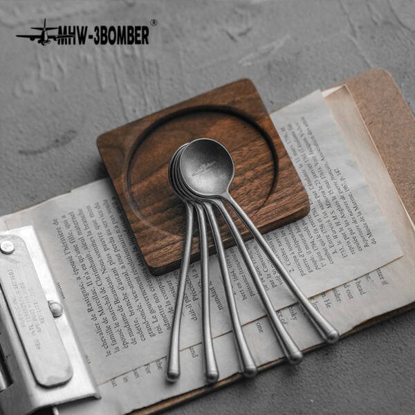 ⁦MHW-3BOMBER Coffee Spoon, stainless steel coffee spoon⁩ - الصورة ⁦7⁩
