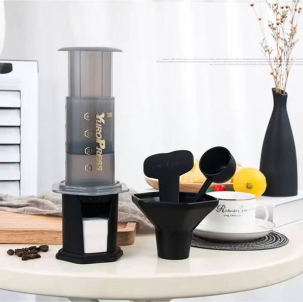 ⁦YUROPRESS COFFEE MAKER SET WITH FILTER⁩ - الصورة ⁦6⁩