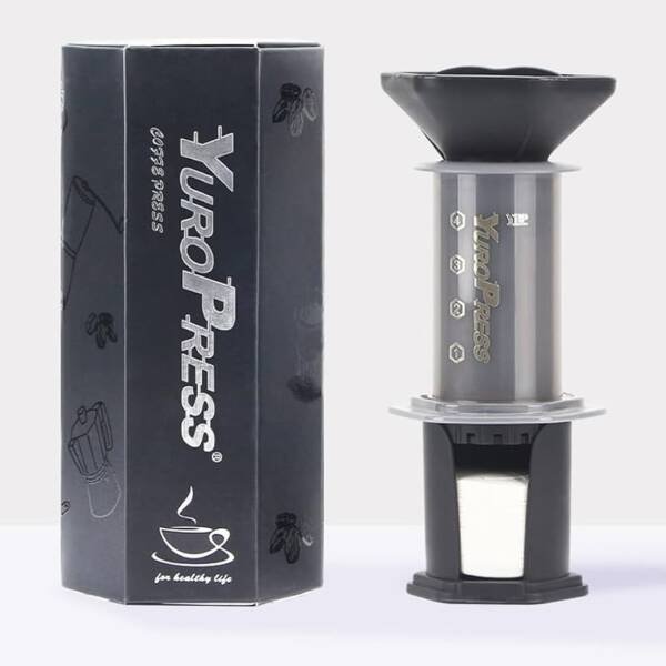 ⁦YUROPRESS COFFEE MAKER SET WITH FILTER⁩ - الصورة ⁦3⁩