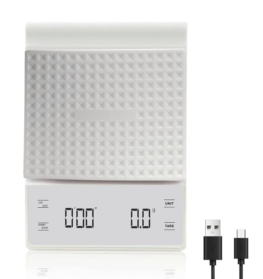 طقم تحضير القهوة المختصة ( اللون الابيض ) - الصورة 6