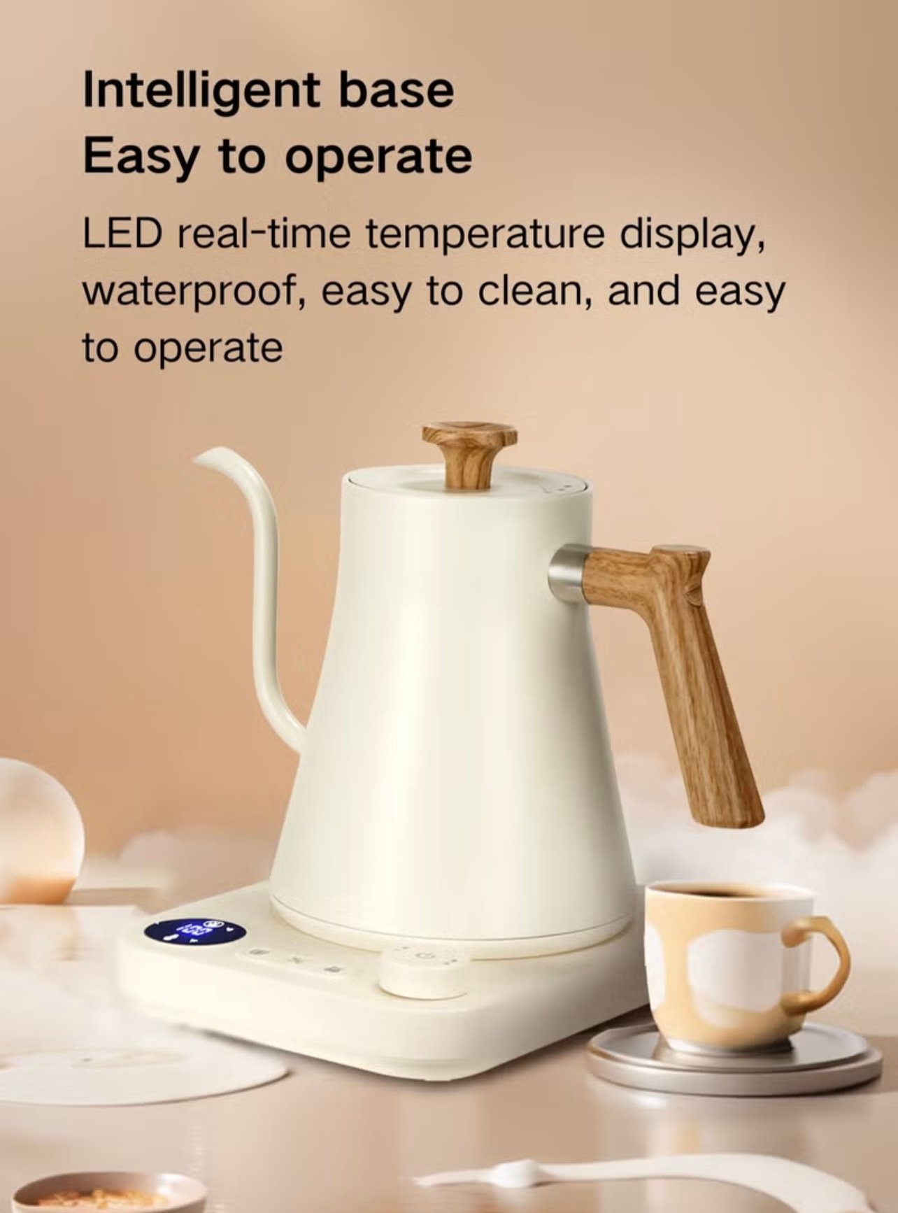 Kt90 pro gosseneck kettle - الصورة 4