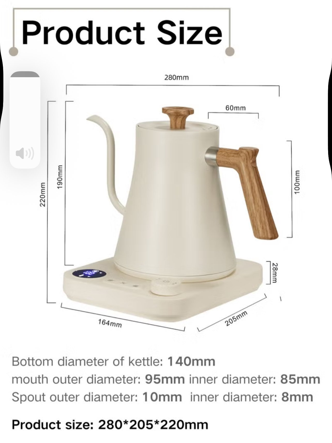 Kt90 pro gosseneck kettle - الصورة 2